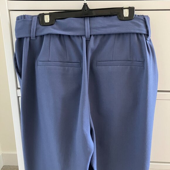 Blue Tie-Waist Pants - size 6 - Picture 3 of 9